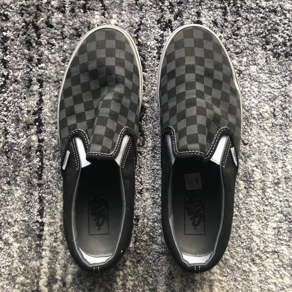 Vans Other - Checkered Vans Grey